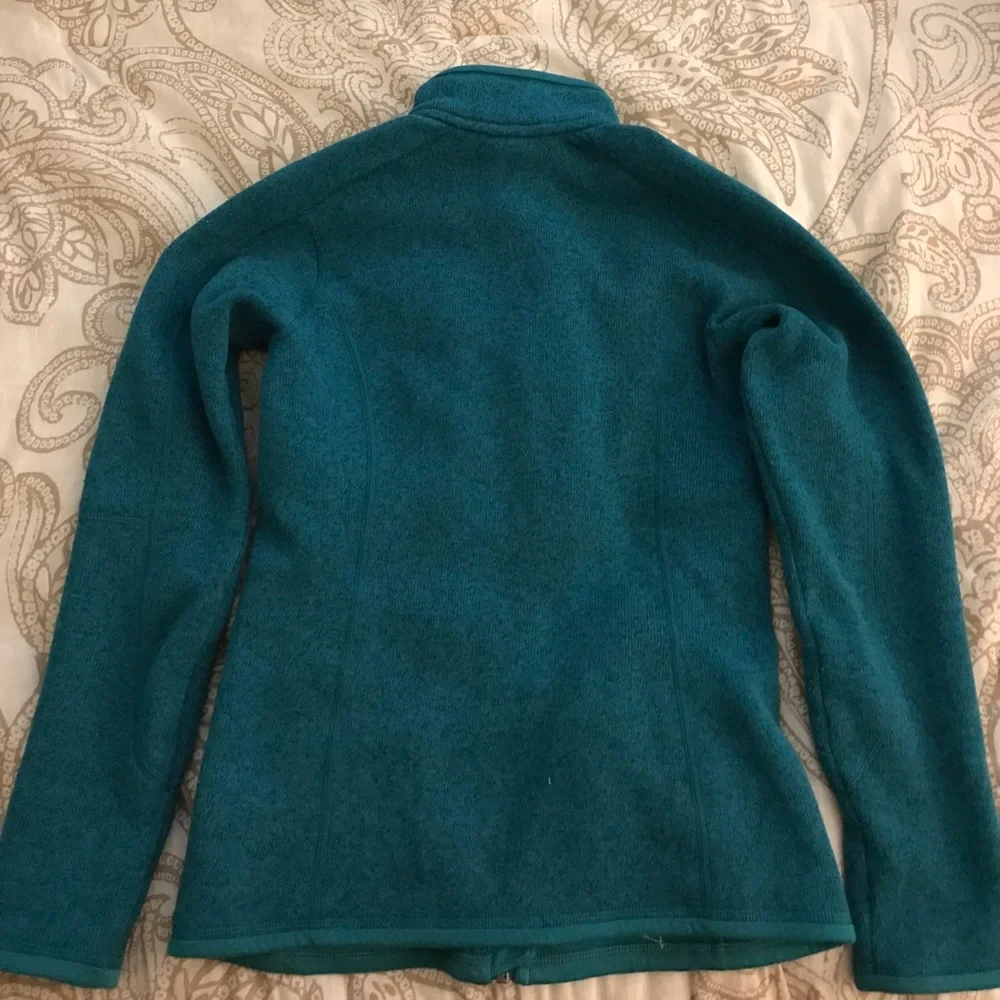 Patagonia Teal Full-Zip Fleece Jacket